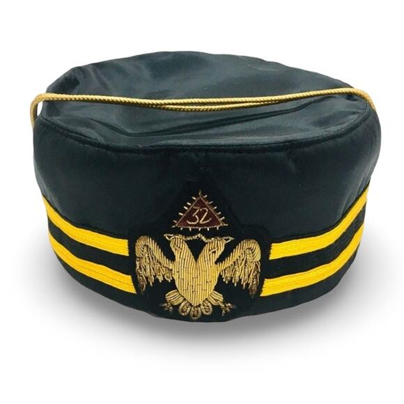 Masonic 32nd Degree Scottish Rite Hat Cap - Picture 1 of 7